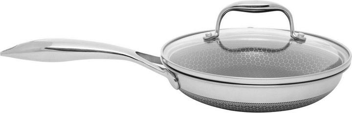 Actual product image Kohersen Patelnia z pokrywką Black Cube 20cm (20 cm, Frying pan, Stainless steel, Aluminium)