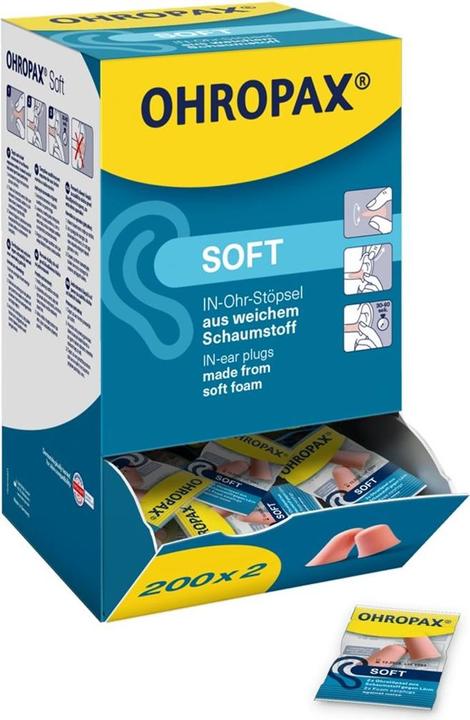 Image du produit Ohropax Box Soft Ohrstöpsel (10 x)