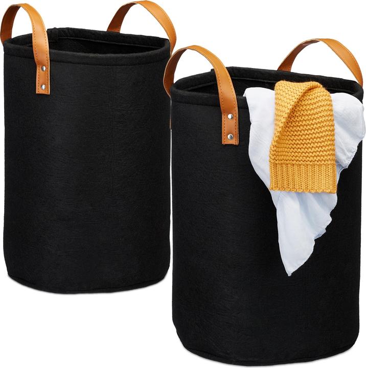 Actual product image Relaxdays Laundry bin (28 l)