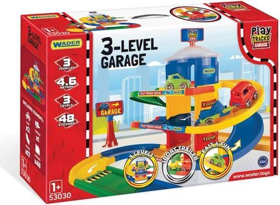 Actual product image Wader Play Tracks 3 level garage