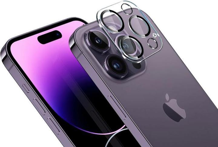 Produktbild Crong LENS SHIELD - iPhone 14 PRO/14 PRO MAX universal (1 Stück, Apple iPhone 14 Pro Max, Apple iPhone 14 Pro)