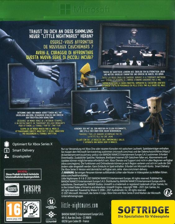 Produktbild Bandai Namco Little Nightmares 2 - Day One Edition (Xbox One X, Xbox Series X, Multilingual)