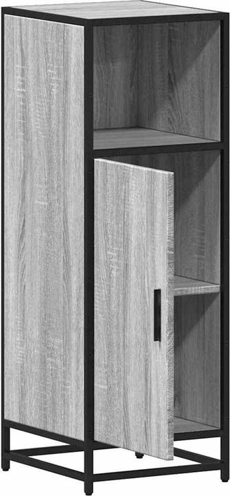 Produktbild VidaXL Badschrank Grau Sonoma 35x37,5x100 cm Holzwerkstoff