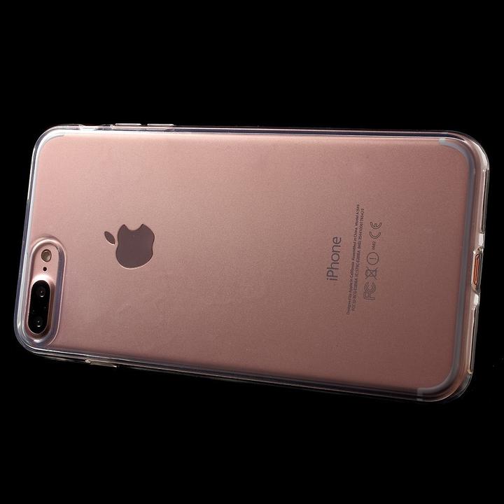 Actual product image Cover-Discount iPhone 8 Plus / 7 Plus - Rubber Silicone Case extra thin transparent (Apple iPhone 7 Plus, Apple iPhone 8 Plus)