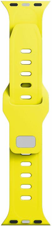 Image du produit 3MK Silicone Watch Strap żółty/yellow dla Apple Watch 38/40/41mm (Silicone, Acier inoxydable)