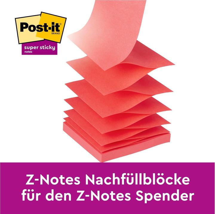 Immagine prodotto Post-it Z-Notes super appiccicosi 20 + 4 (8 x 8 x 25 cm)