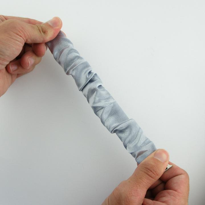 Produktbild PhoneLook Scrunchie armband silber 42mm / 44mm / 45mm (42 mm, 44 mm, 45 mm, Stoff)