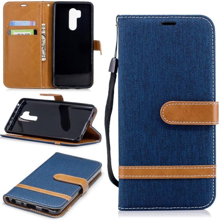 Produktbild König Design Hülle Handy Schutz für LG G7 Case Cover Tasche Wallet Etui Handyhülle Bumper Neu (LG G7)