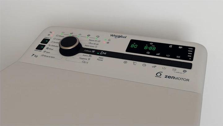 Produktbild Whirlpool TDLRS 7232BS EU (7 kg, Rechts, EU-Stecker)