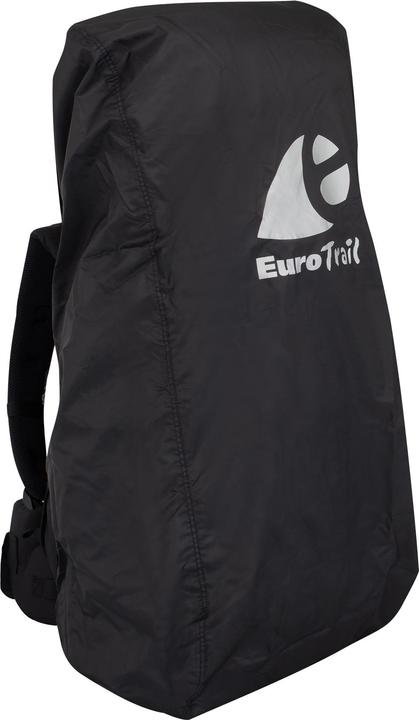 Produktbild Eurotrail Regen Cover / Flugtasche für Rucksack - 55-80 Liter - Schwarz
