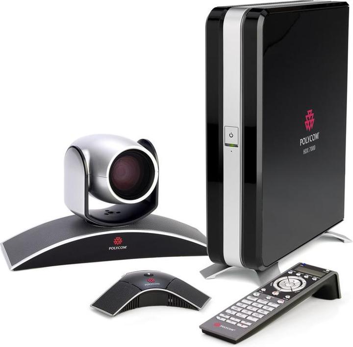 Image du produit Poly HDX 7000-1080 : Codec HDX 7000 EagleEye1080 caméra+licence HDX mic array P+C PPCIP 2ème moniteur...