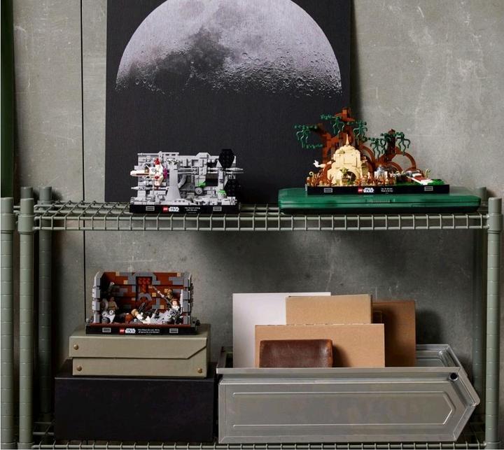 Immagine prodotto LEGO Diorama della corsa in trincea della Morte Nera (75329, LEGO Star Wars)