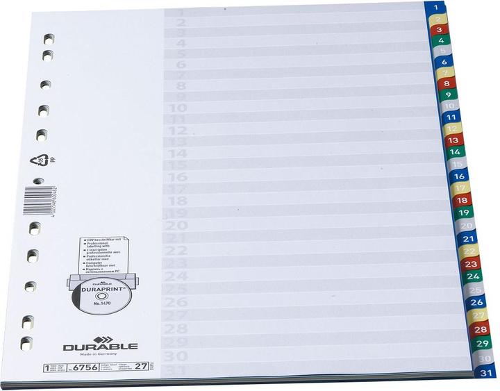 Image du produit Durable Répertoire PP, divers modèles, à l'unité