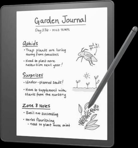 Image du produit Amazon Kindle Scribe (2024) (10.20", 16 Go, Noir)