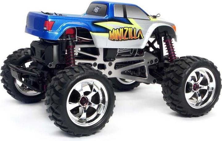 Immagine prodotto HB Racing Telaio In Alluminio (Argento) - Minizilla