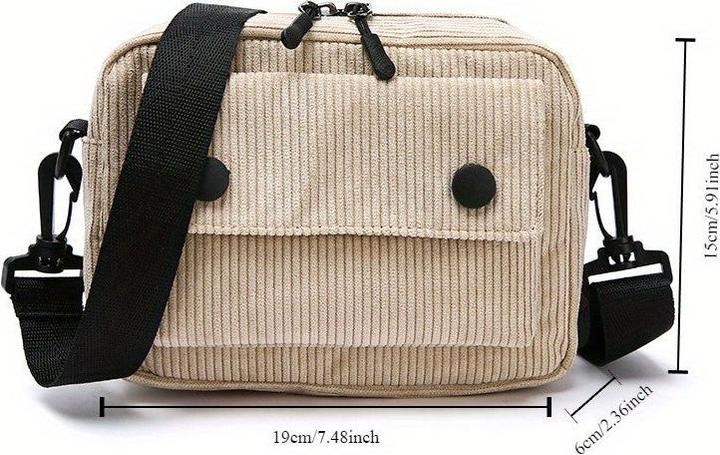 Only-Bags.Store Mini-Crossbody-Tasche, niedlich lässig einfache Umhängetasche, Mode vielseitige Handytasche &