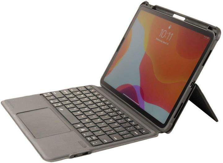 Productafbeelding 4smarts Tablet Toetsenbordhoes Solid Pro voor iPad 10.2 CH (CH, iPad 2021 (9e gen), iPad 2019 (7e Gen), iPad 2020 (8e generatie))