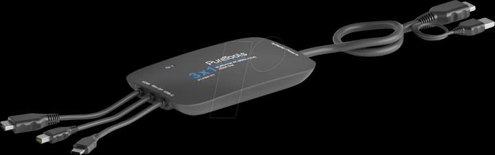 Actual product image Puretools Presentation Switcher PT-PSW-31I Multiformat