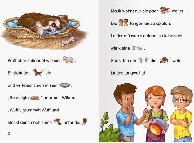 Produktbild Ravensburger Wilma und ihr Hund Wuff - lesen lernen mit dem Leserabe - Erstlesebuch - Kinderbuch ab 5 Jahren - (Deutsch, Nadine Reitz, Judith Allert, 2024)