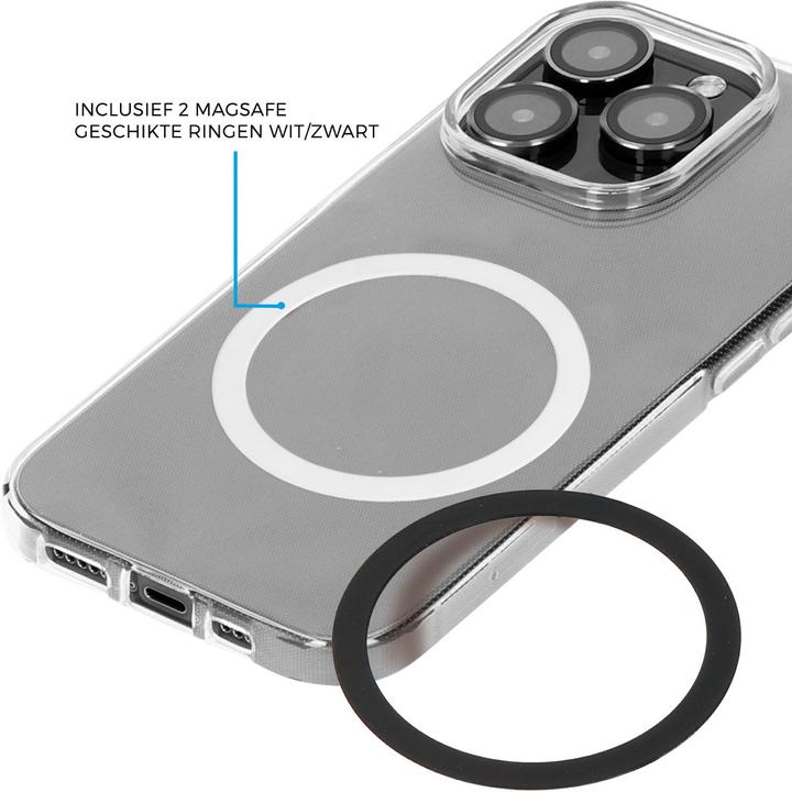 Actual product image Mobiparts Wireless MagSafe Compatible Charger 15W Flat White (15 W)