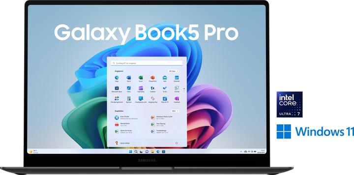 Produktbild Samsung Galaxy Book5 Pro (16", Intel Core Ultra 7 258V, 32 GB, 1000 GB, DE)