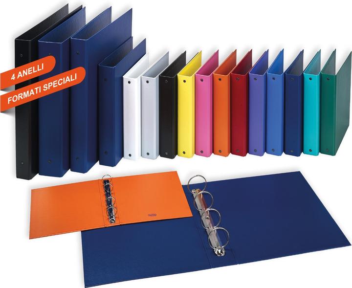 Produktbild Elba 100460413 A5 Ringbuch Blau (A5, 1 Stück)