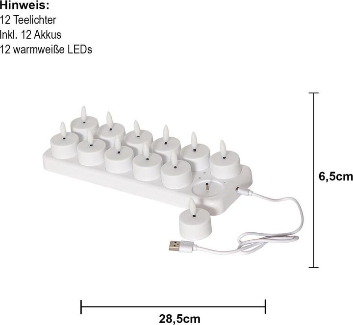 Produktbild Star Trading LED Teelichter Set (12 x)