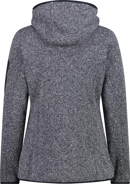 Actual product image CMP Campagnolo Women's Jacket Fix Hood Jacquard Knitted 3H19826 (34, XXS)