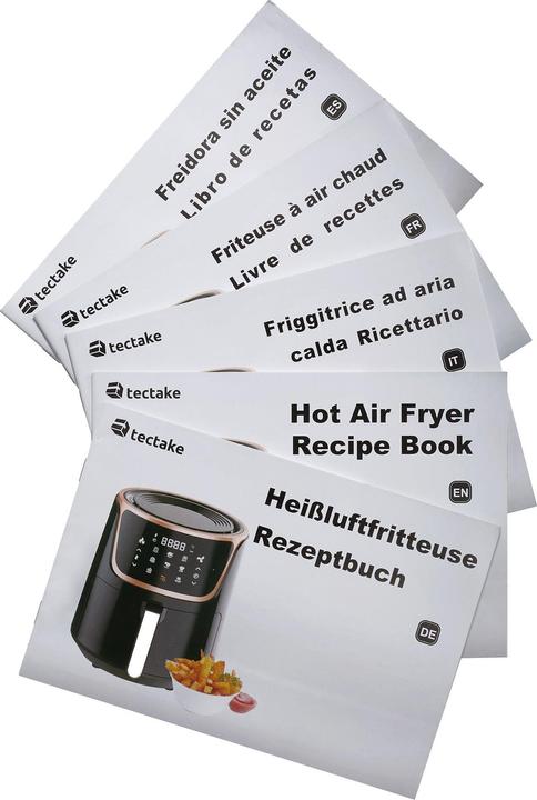 Actual product image tectake Hot air fryer Mika