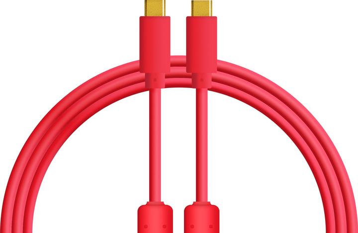 Produktbild DJTechTools Chroma Cables USB-C to C Red (1 m)