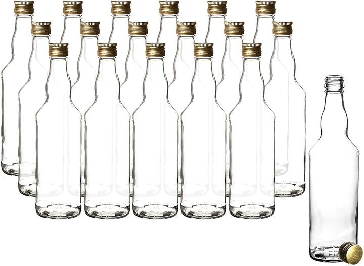 Image du produit BigDean 18-teiliges Glasflaschen-Set (18 pcs, 0.50 l)