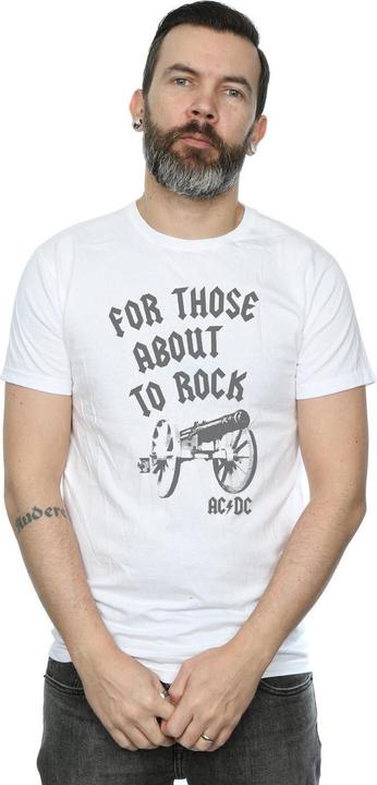 Image du produit AC/DC - T-shirt FOR THOSE ABOUT TO ROCK CANNON - Homme (M)