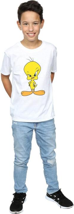 Immagine prodotto Looney Tunes Maglietta in cotone per ragazzi Angry Tweety (140, 146)