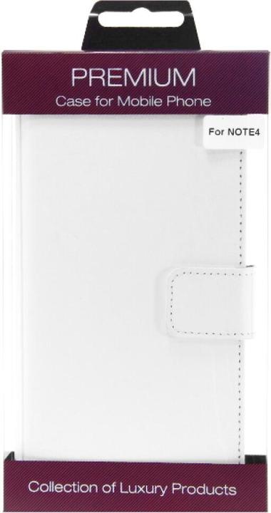 Immagine prodotto OEM Custodia a libro in pelle sottile per Galaxy Note 4 - bianco 4250710555789 (Samsung Galaxy Note 4)