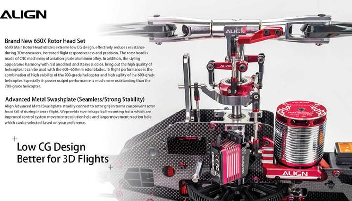 Produktbild Align Helikopter T-Rex 650X Dominator F3C Super Combo, Microbeast