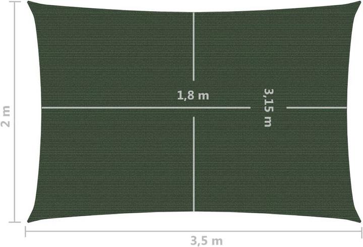 Image du produit VidaXL Voile d'ombrage (200 x 350 cm)