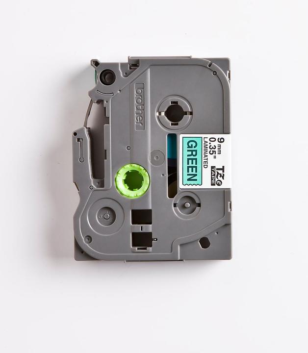 Produktbild Brother Tze-721 (0.90 cm, Grün, Schwarz)
