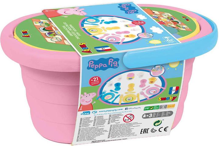 Actual product image Smoby Peppa picnic basket