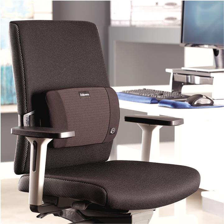 Actual product image Fellowes Back support Plush Touch