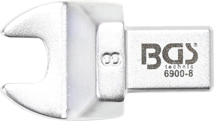 BGS Einsteck-Maulschlüssel 8 mm Aufnahme 9 x 12 mm (8 mm)