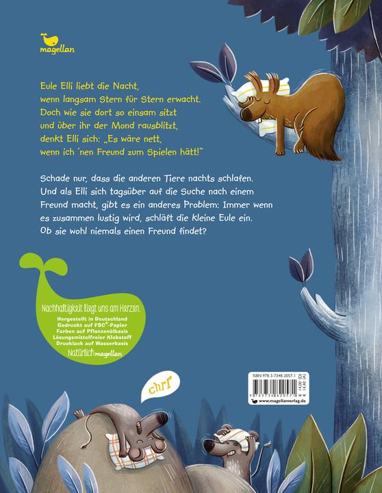Image du produit Eule Elli wünscht sich Freunde (Allemand, Georg Vollmer, 2019)