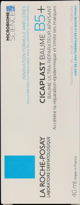 Produktbild La Roche Posay Cicaplast Baume B5+: Reparierende Creme für geschädigte und irritierte Haut (Körpercreme, 40 ml)