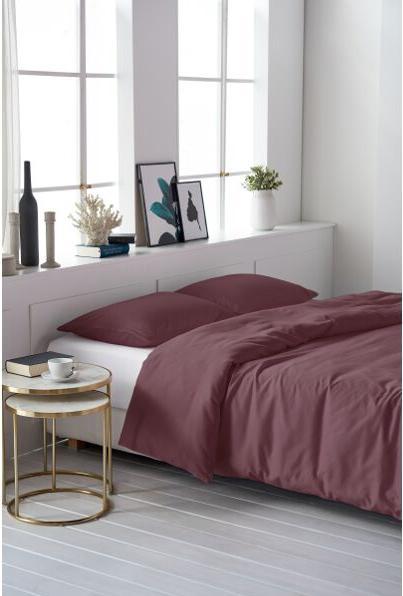 Produktbild Living Home Uni Satin 100 (Bettwäsche Set, 65 x 100 cm, 160 x 210 cm)
