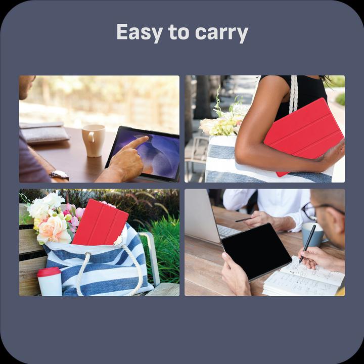 Produktbild Cazy Premium Smart Hülle Kompatibel mit Samsung Galaxy Tab A8 - Schutz Etui Hülle - Automatischem (Galaxy Tab A8)
