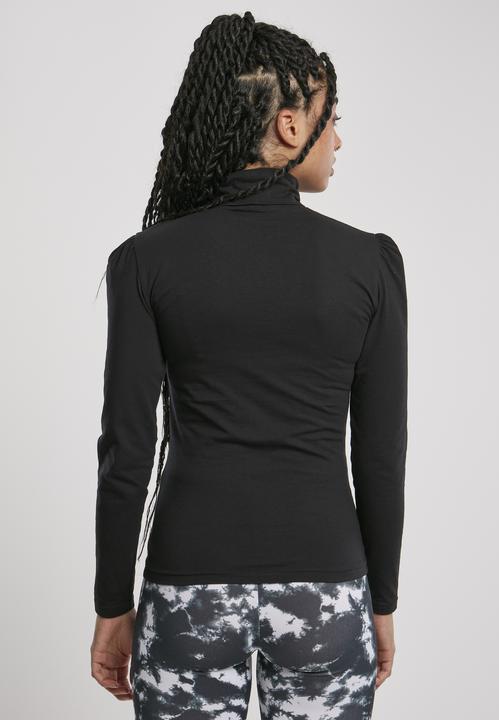 Produktbild Urban Classics Ladies Puffer Sleeve Turtleneck L/S (S)