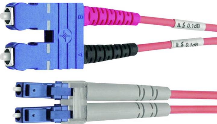 Telegärtner LWL-Kabel Duplex SC-Stecker / LC-Stecker 9/125 µ Singlemode OS2 5 m (U/FTP, CAT7, 5 m)