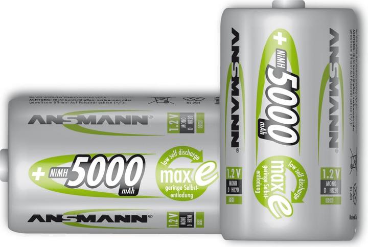 Immagine prodotto Ansmann MaxE (1 pz., D, 5000 mAh)