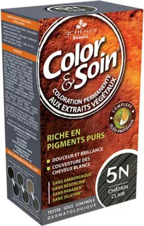 3 Chênes Coloration 5N châtain clair (5N châtain clair)