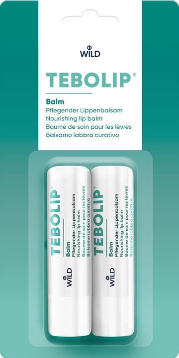 Produktbild Tebo Lip Balsam Stift mit Teebaumoel 2 x DUO (Balsam, 210 ml)