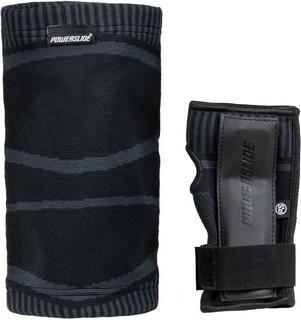 Powerslide Set doppio Onesie Uomo (L, Protezioni per i polsi, 6 pezzi)